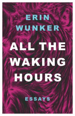 Book cover: All the Waking Hours, an essay collection by Erin Wunker.